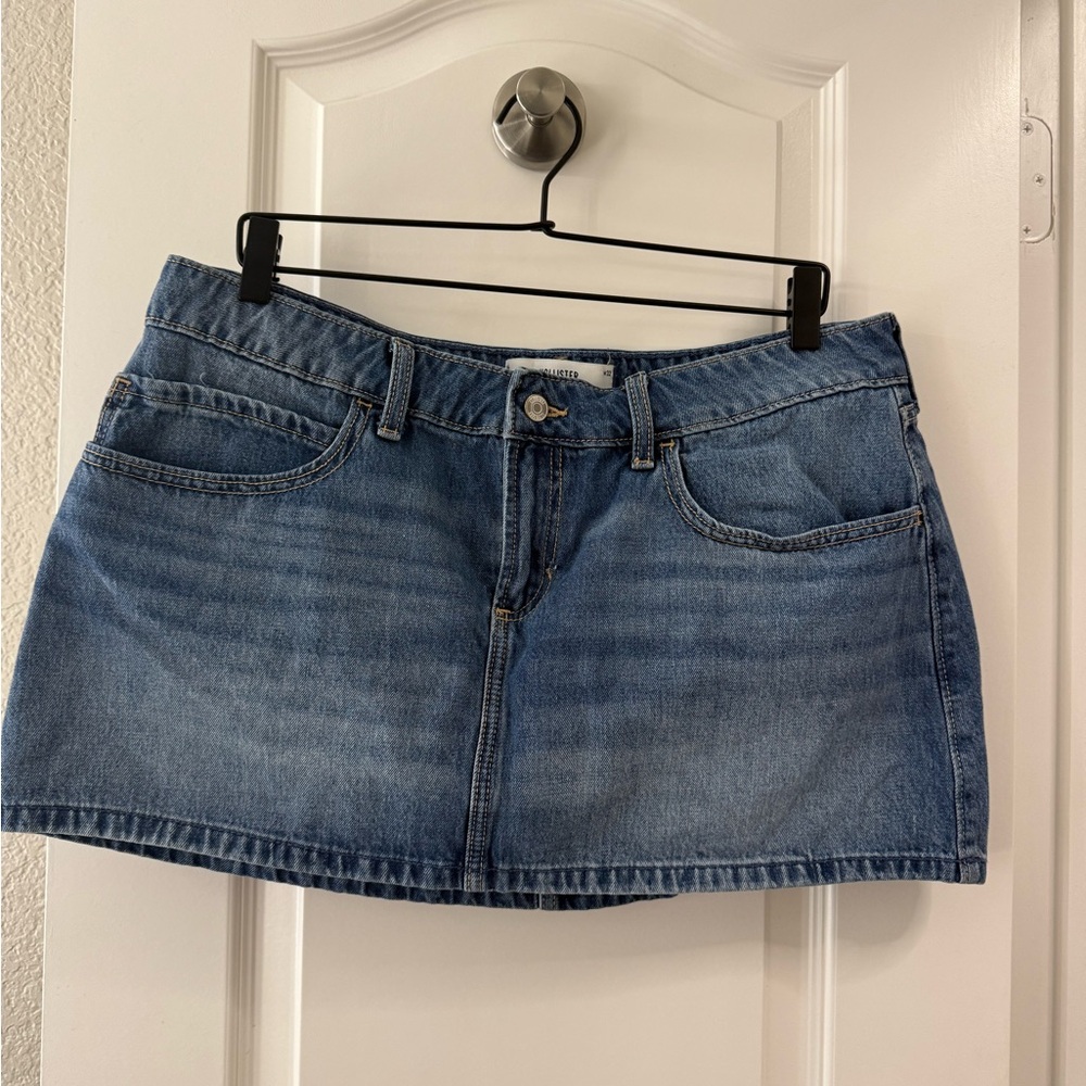 Hollister Classic Blue Mini Skirt